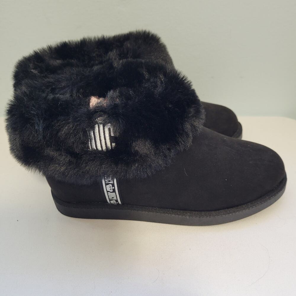 Juicy Couture Keera Black With Faux Fur Lining With Cuff Size 8 NWT 61326-2935 - Picture 4 of 7